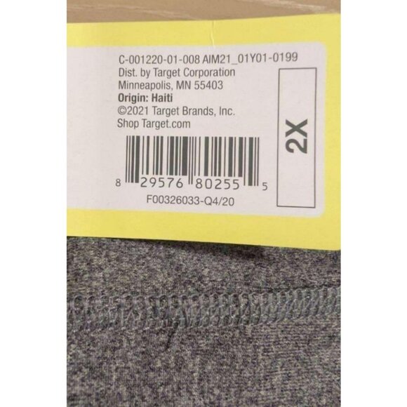 All in Motion Women's Heather Gray Leggings - Picture 8 of 8
